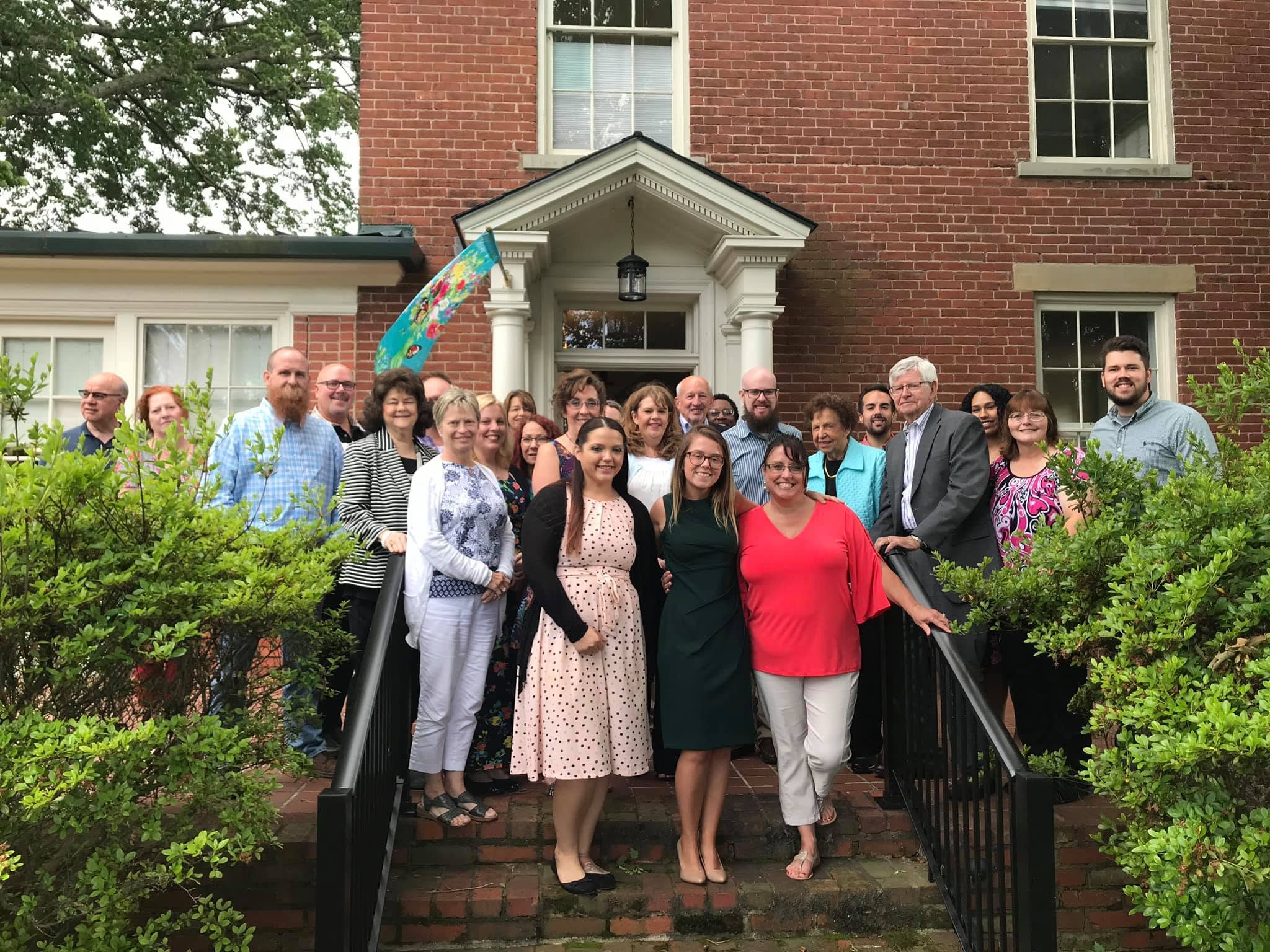 CHS staff and supporters
